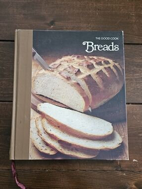 Vintage Time Life Books The Good Cook Breads Hardcover Cookbook